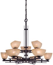 Minka-Lavery 1277-357 - 9 Light Chandelier