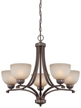 Minka-Lavery 1425-281 - 5 Light Chandelier