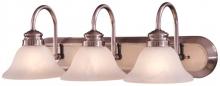 Minka-Lavery 2203-84 - Three Light Nickel Vanity