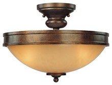 Minka-Lavery 4232-288 - 3 Light Semi Flush Mount