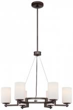 Minka-Lavery 4415-281 - 6 Light Chandelier