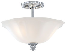 Minka-Lavery 6597-77 - Felice Bath 2012 Semi-Flush 3 Light