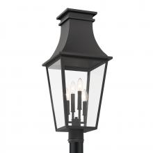 Minka-Lavery 7996-66 - Gloucester- 4 Light Outdoor Post Mount 12"