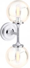 Kohler Lighting 31762-SC02-CPL - Bellera 2-Light Sconce