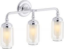 Kohler Lighting 32806-SC03-CPL - Artifacts 23 in. Three-Light Sconce