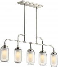 Kohler Lighting 22660-CH05-SNL - ARTIFACTS® 5 LIGHT LINEAR