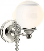 Kohler Lighting 22546-SC01-SNL - DAMASK® 1 LIGHT LACEMAKER SCONCE