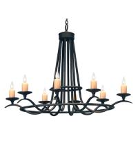 2nd Avenue Designs White 116543 - 48" Wide Octavia 8 Light Chandelier