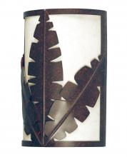 2nd Avenue Designs White 116200 - 8" Wide Tiki Wall Sconce