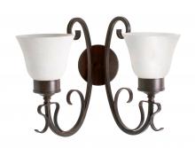 2nd Avenue Designs White 120144 - 19" Wide Mirasol 2 Light Wall Sconce