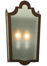 2nd Avenue Designs White 134174 - 8" Wide French Market Wall Sconce