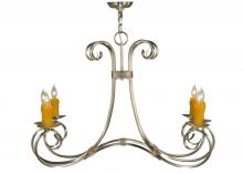 2nd Avenue Designs White 137245 - 34.5" Wide Elon 6 Light Chandelier