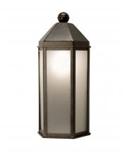 2nd Avenue Designs White 146485 - 9" Wide Plaza Lantern Wall Sconce