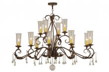 2nd Avenue Designs White 146948 - 62" Long Windsor 14 Light Oblong Chandelier