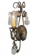 2nd Avenue Designs White 148188 - 9"W French Elegance Wall Sconce