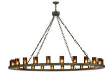 2nd Avenue Designs White 152068 - 72"W Loxley 24 LT Chandelier