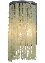 2nd Avenue Designs White 153076 - 7.5"W Jade Charm Wall Sconce