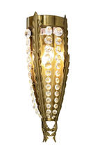 2nd Avenue Designs White 154700 - 7" Wide Chrisanne Crystal Wall Sconce