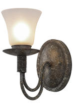2nd Avenue Designs White 155226 - 5"W Bell Wall Sconce
