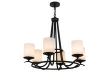 2nd Avenue Designs White 165443 - 36"W Octavia 6 LT Chandelier