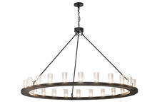 2nd Avenue Designs White 173625 - 72"W Loxley 24 LT Chandelier
