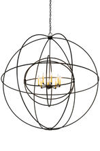 2nd Avenue Designs White 175340 - 60"W Atom Enerjisi 8 LT Chandelier