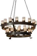2nd Avenue Designs White 179362 - 72" Wide Barnstable 30 Light Two Tier Chandelier