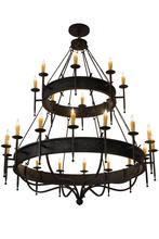 2nd Avenue Designs White 182268 - 72" Wide Marta 24 Light Two Tier Chandelier