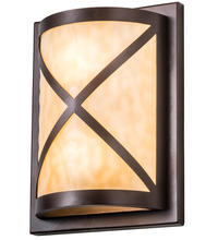2nd Avenue Designs White 190543 - 9" Wide Whitewing Wall Sconce