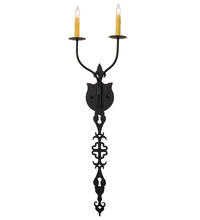 2nd Avenue Designs White 216226 - 11" Wide Merano 2 Light Wall Sconce