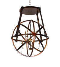 2nd Avenue Designs White 223804 - 48" Wide Gimbal Grinado Chandelier
