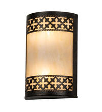 2nd Avenue Designs White 232906 - 8" Wide Cardiff Wall Sconce