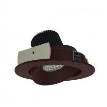 Nora NIO-4RC30XBZ/10 - 4" Iolite LED Round Adjustable Cone Reflector, 1000lm / 14W, 3000K, Bronze Reflector / Bronze