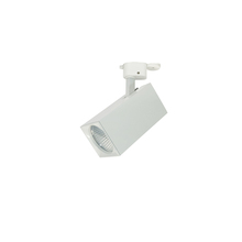 Nora NTE-85418F35W - Jason LED Track Head, Square, 1400lm, 18W, 3500K, Flood, White