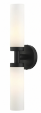 Livex Lighting 10104-04 - 2 Lt Black ADA Vanity Sconce