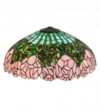 Meyda Green 10337 - 22" Wide Tiffany Cabbage Rose Shade
