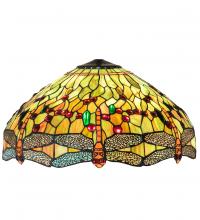 Meyda Green 10501 - 20" Wide Tiffany Hanginghead Dragonfly Shade