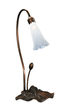 Meyda Green 14043 - 16" High White Pond Lily Accent Lamp