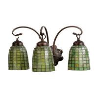 Meyda Green 18640 - 18"W Terra Verde 3 LT Vanity Light