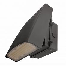 ASD Lighting ASD-WLP02A-50DAC-PC-BK - ASD LED Adjustable cutoff Wallpack 50W 120-277V 0-10V Dimmable 140Lm/W 3000/4000/5000K with Photocel