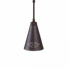 Avalanche Ranch Lighting A24084ST-27 - Canyon Pendant Extra Small - Pueblo - Rustic Brown Finish - Adjustable Stem