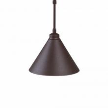 Avalanche Ranch Lighting A24101ST-27 - Canyon Pendant Small - Rustic Plain - Rustic Brown Finish - Adjustable Stem