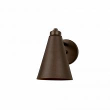 Avalanche Ranch Lighting A52401-27 - Canyon Sconce Small - Rustic Plain - Rustic Brown Finish