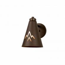 Avalanche Ranch Lighting A52402-27 - Canyon Sconce Small - Deception Pass - Rustic Brown Finish