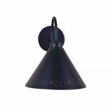 Avalanche Ranch Lighting A52510-97 - Canyon Sconce Large - Possesion Point - Black Iron Finish