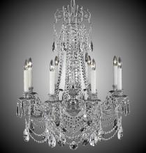 American Brass & Crystal CH2053-A-01G-PI - 8 Light Finisterra with draping Chandelier