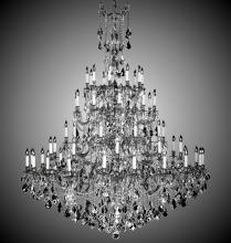 American Brass & Crystal CH9327-A-01G-PI - 60 Light Elise Chandelier