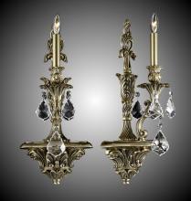 American Brass & Crystal WS9081-A-08G-PI - 1 Light Blairsden Wall Sconce