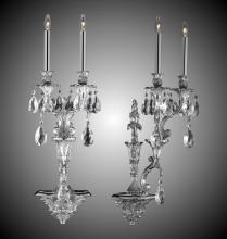 American Brass & Crystal WS9085-A-08G-PI - 2 Light Extended Blairsden Wall Sconce