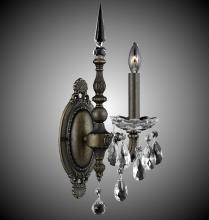 American Brass & Crystal WS9391-A-08G-PI - 1 Light Venetian Wall Sconce